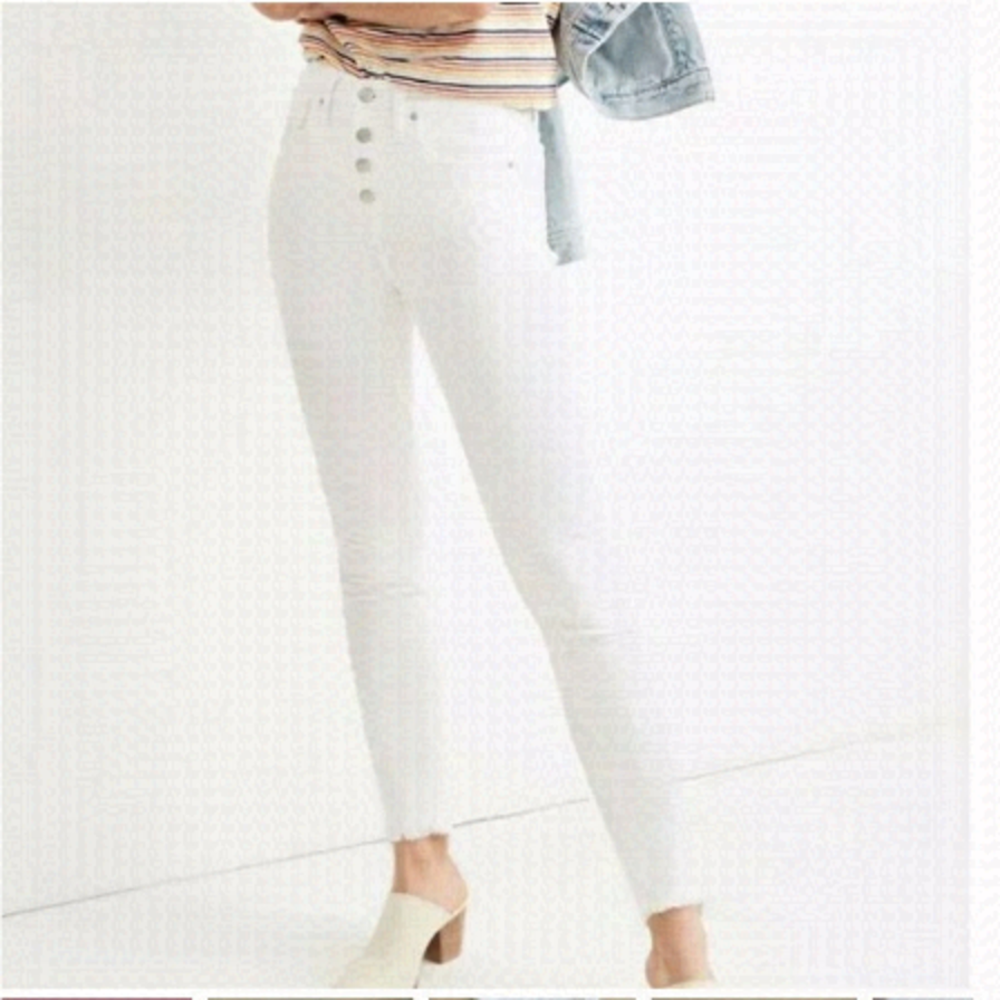 Madewell Sz 27 - 9” Mid-Rise Skinny Jeans